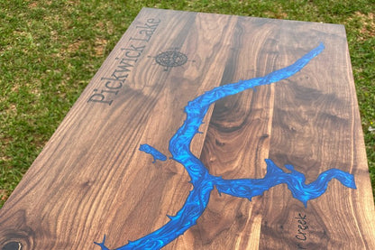 Precision Carved Epoxy Tables