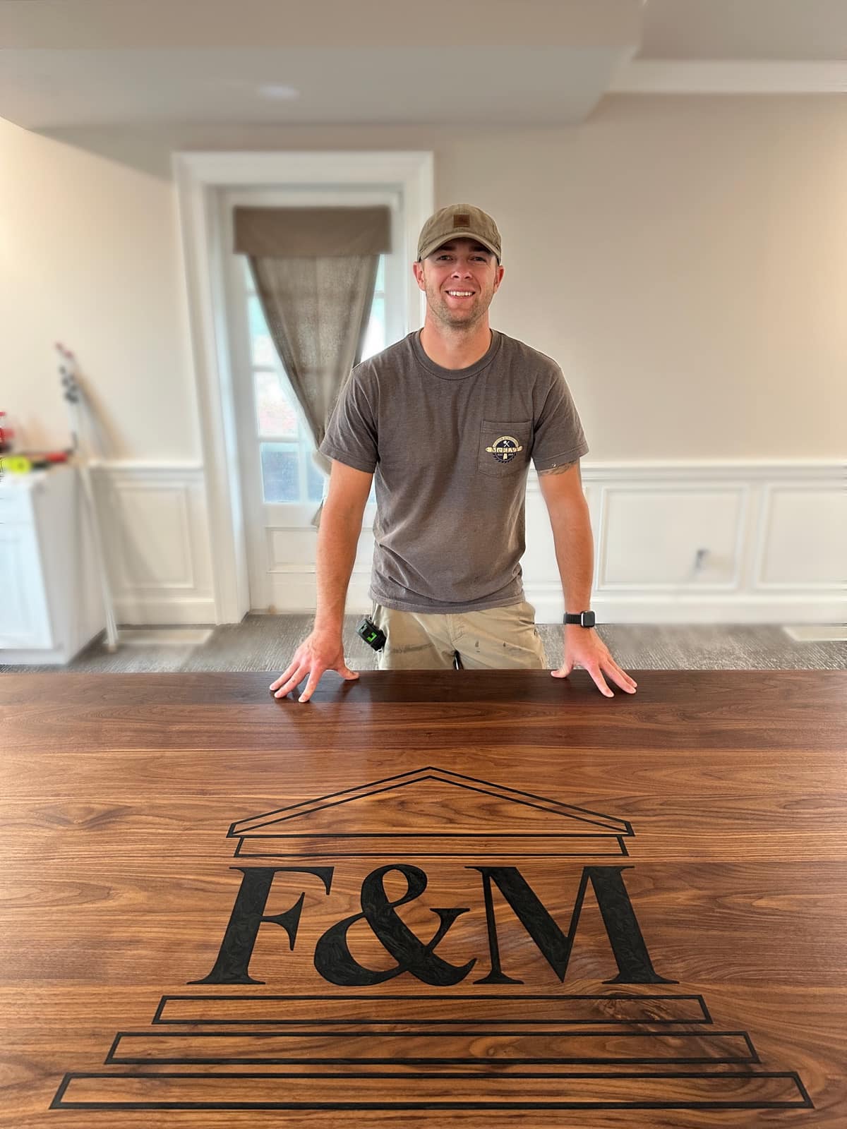 Precision Carved Epoxy Tables