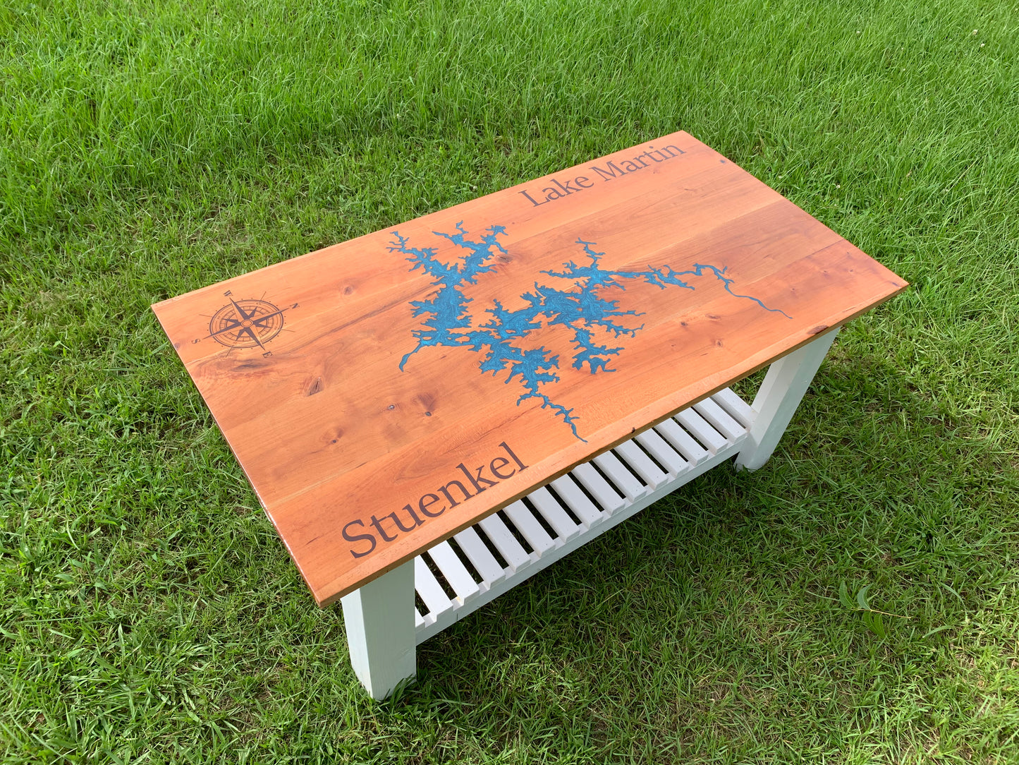 Precision Carved Epoxy Tables
