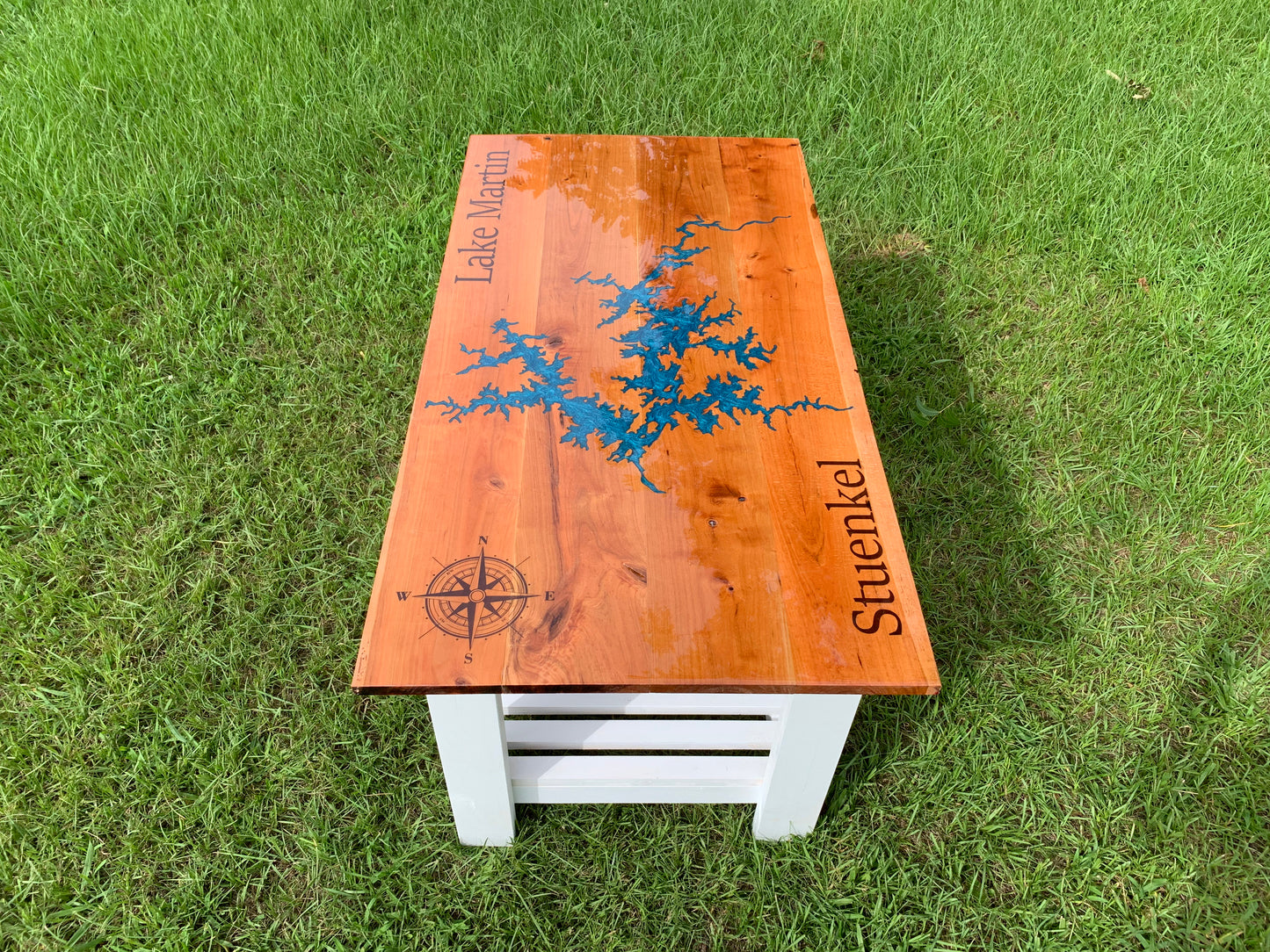 Precision Carved Epoxy Tables