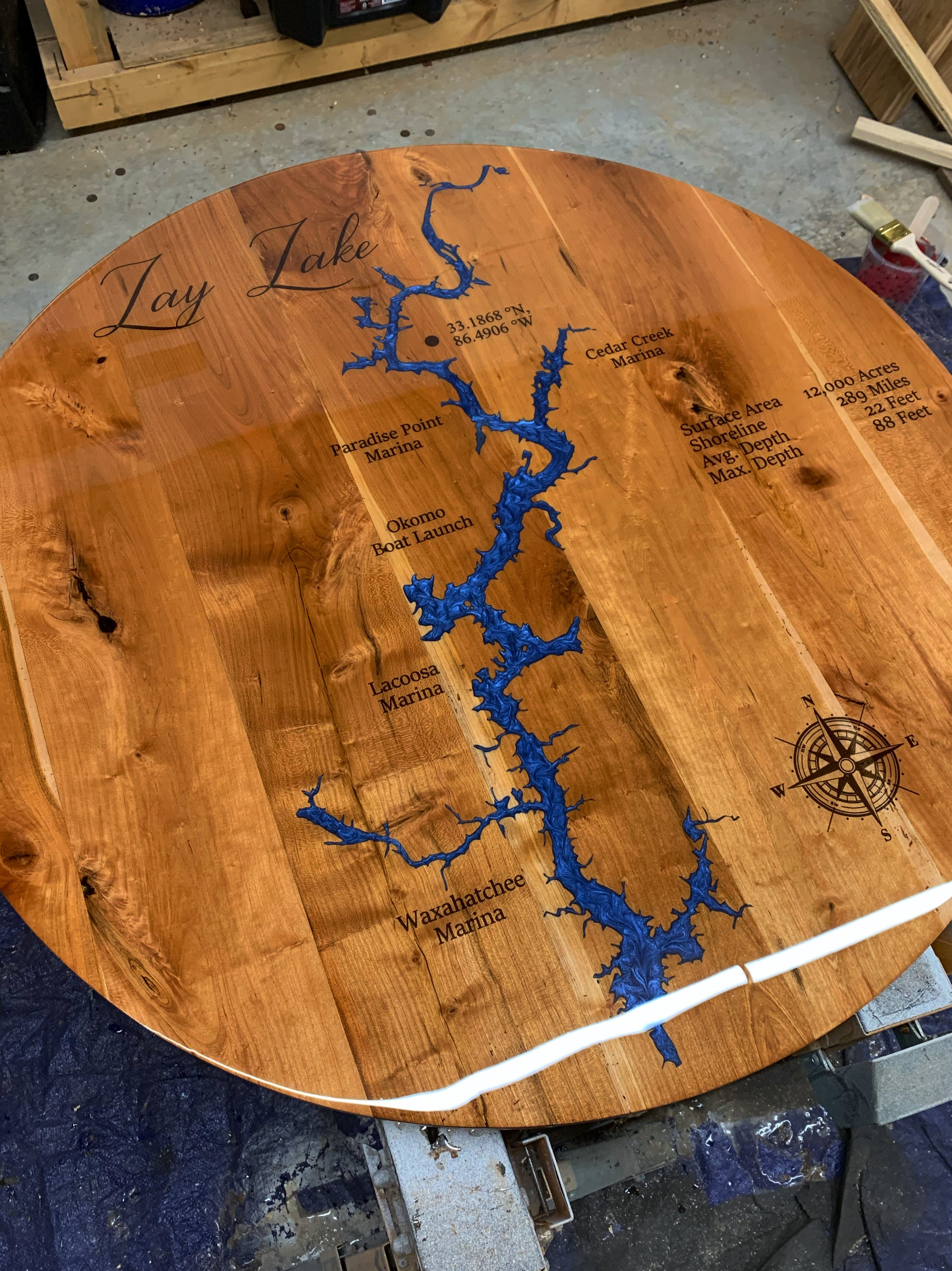 Epoxy Top Coat (Medium/Large Maps) image 0